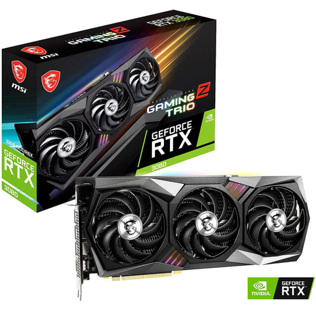 特別セット価格 MSI GeForce RTX 3080 GAMING Z TRIO 10G PC