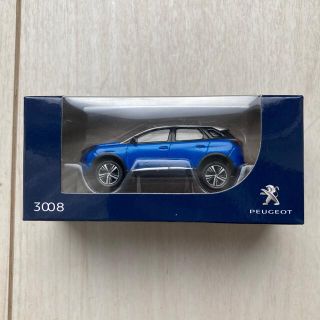 プジョー(Peugeot)のpeugeot 3008 norev ミニカー ブルー(ミニカー)