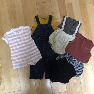 ベビーギャップ(babyGAP)の可愛い男の子の服8点セット(ロンパース)