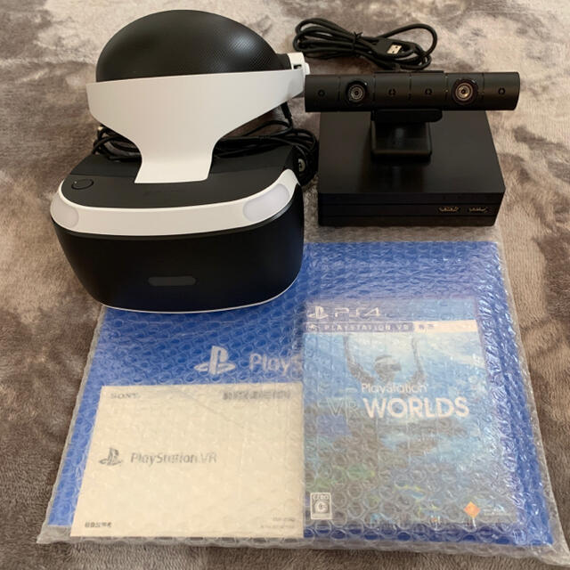 【2022春夏新作】 PSVR SONY - VR PlayStation CUH-ZVR2 VRカメラ、ソフト付き + 家庭用ゲーム機本体