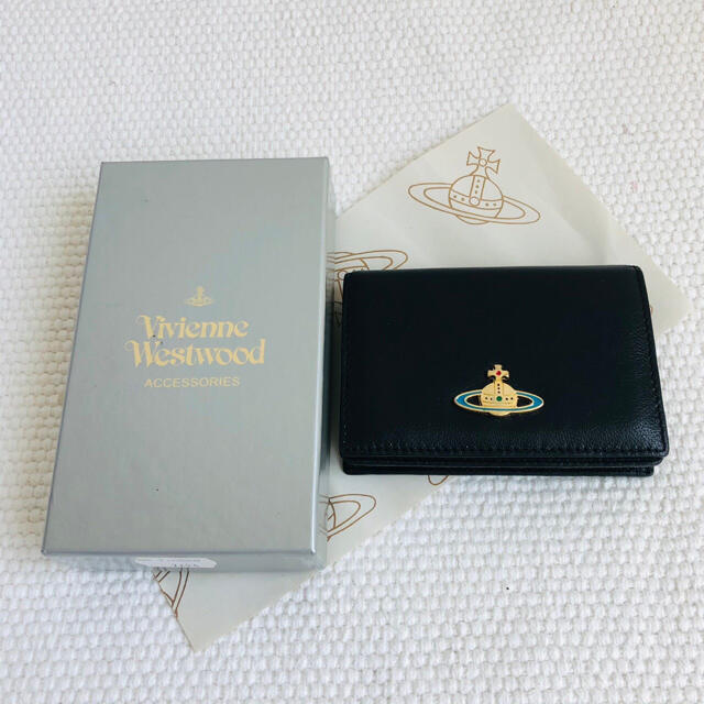 Vivienne Westwood(ヴィヴィアンウエストウッド)のVivienne Westwood カードケース　名刺入れ レディースのファッション小物(名刺入れ/定期入れ)の商品写真