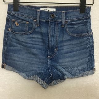 アバクロンビーアンドフィッチ(Abercrombie&Fitch)の 「タグ付き新品未使用」アバクロキッズ　デニムショーツ　16  サイズ(ショートパンツ)