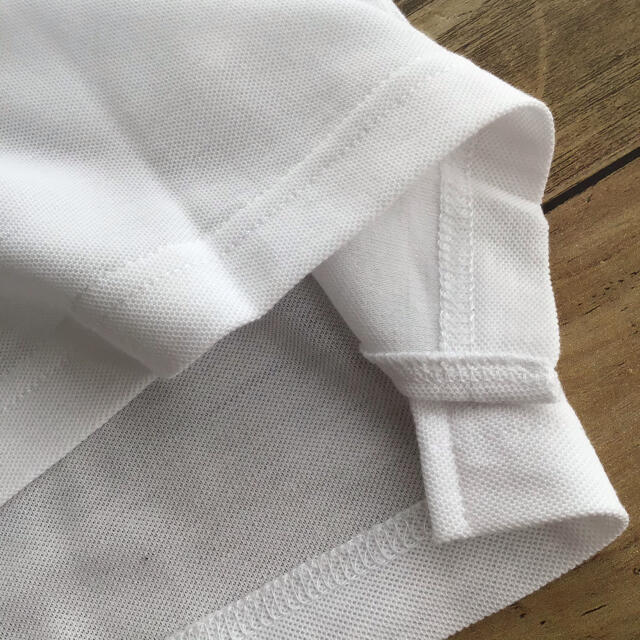 OUTDOOR(アウトドア)の【メンズLL】アウトドア 胸刺繍 ロゴ 白系 メンズのトップス(ポロシャツ)の商品写真