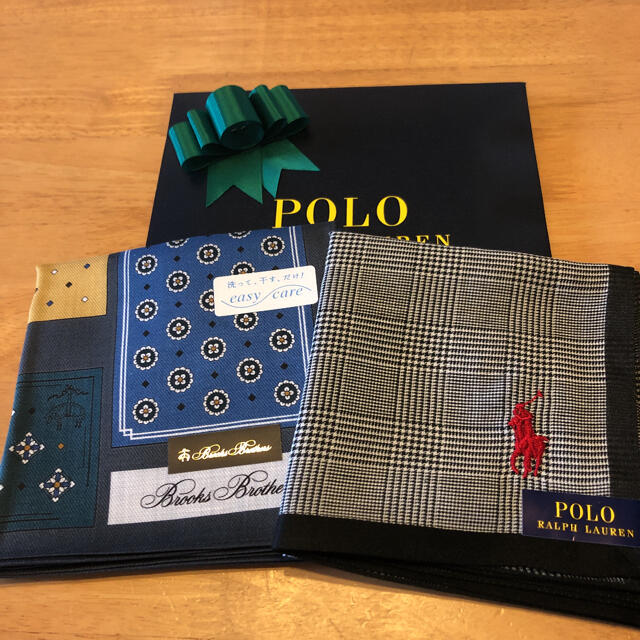 POLO RALPH LAUREN(ポロラルフローレン)のポロラルフローレンハンカチギフト メンズのファッション小物(ハンカチ/ポケットチーフ)の商品写真