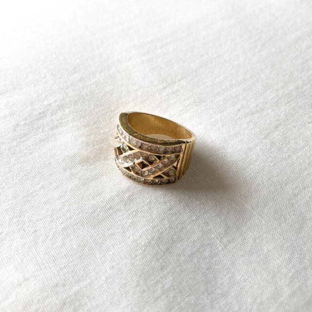 Santa Monica(サンタモニカ)の୨୧ Vintage rétro XXX Gold Ring レディースのアクセサリー(リング(指輪))の商品写真