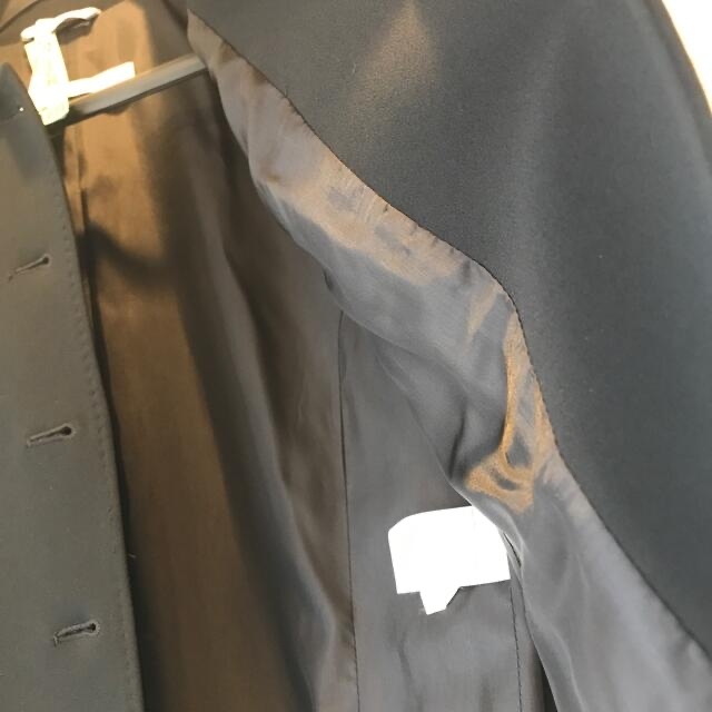 マリナリナルディ　美品　黒ジャケット15 イタリア製　美品　大きなサイズ