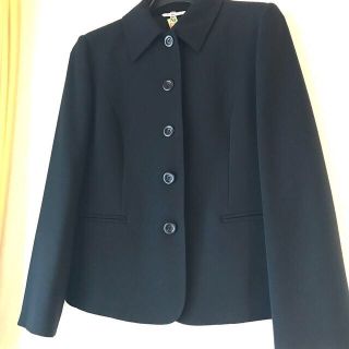 マックスマーラ(Max Mara)のマリナリナルディ　美品　黒ジャケット15 イタリア製　美品　大きなサイズ(テーラードジャケット)