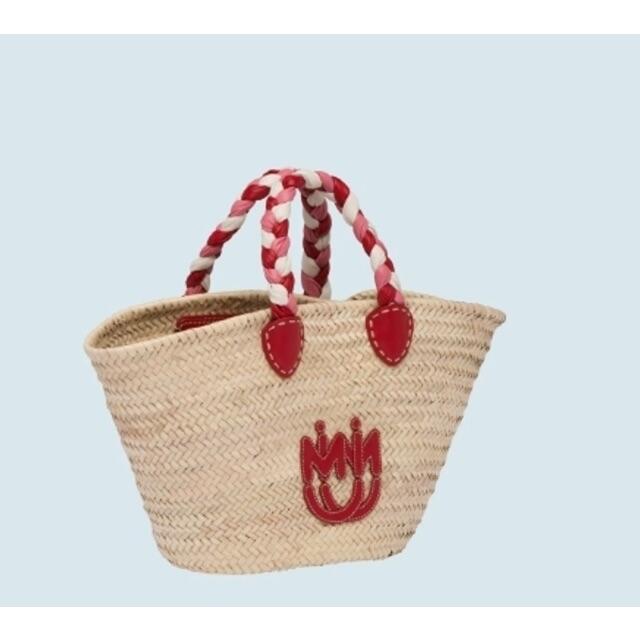 激安商品 miumiu トートバッグ パルメット - かごバッグ/ストロー