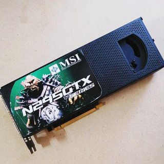 グラフィックボード msi GeForce GTX295(PCパーツ)
