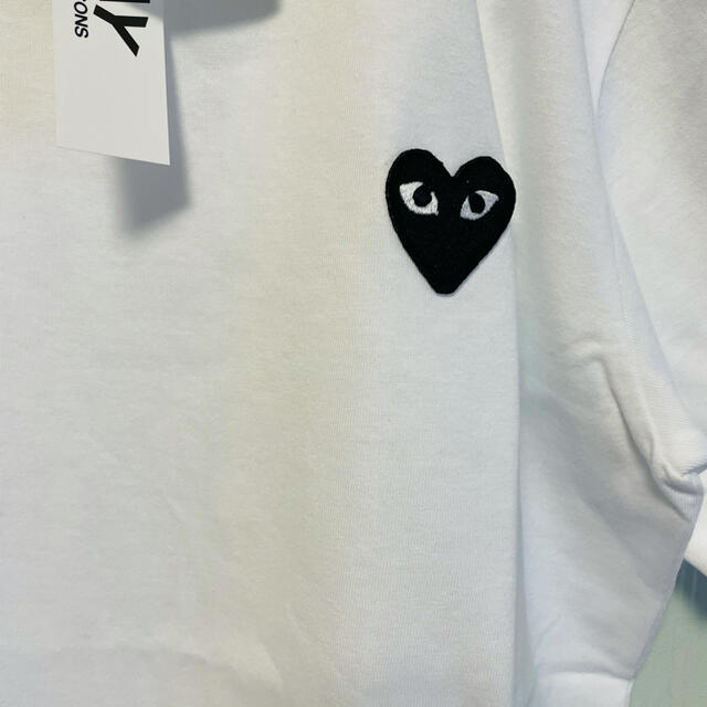 COMME des GARCONS(コムデギャルソン)のCOMME des GARCONS レディース ハートロゴ カットソー レディースのトップス(カットソー(半袖/袖なし))の商品写真