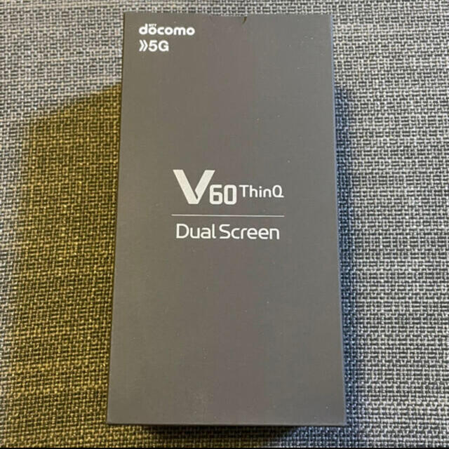 新品『LG V60 ThinQ 5g L-51A』ドコモSIMフリー利用制限○スマートフォン/携帯電話