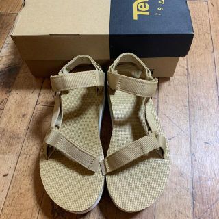 テバ(Teva)のteva teva ベージュ 厚底 サンダル スポサン(サンダル)