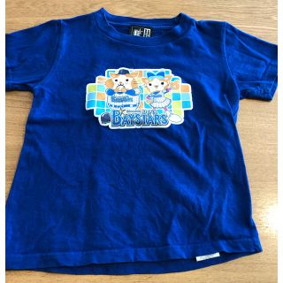 ヨコハマディーエヌエーベイスターズ(横浜DeNAベイスターズ)の【ベイスターズ】ブルーTシャツ　110サイズ(Tシャツ/カットソー)