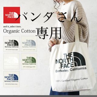 ザノースフェイス(THE NORTH FACE)のTHE NORTH FAC  オーガニックコットントート　ブラック(トートバッグ)