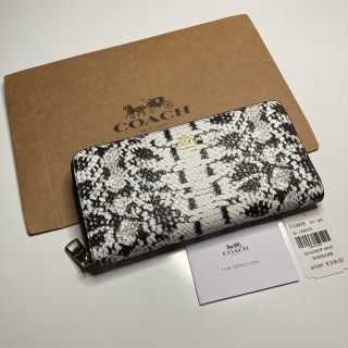 コーチ(COACH)のcoach 長財布　コーチ　白　黒(長財布)