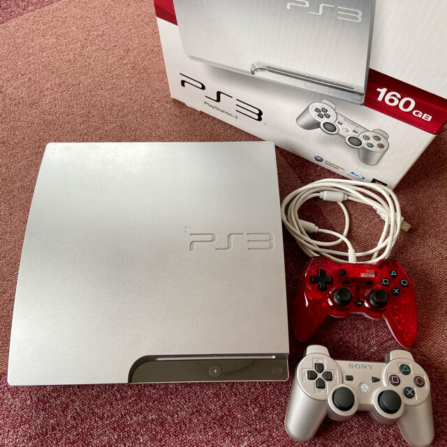 PlayStation3(プレイステーション3)のPlayStation3 CECH-2500A 【中古品】 エンタメ/ホビーのゲームソフト/ゲーム機本体(家庭用ゲーム機本体)の商品写真