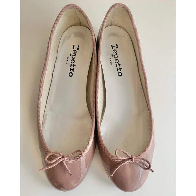 repetto(レペット)のレペット バレエシューズ 37.0 くすみピンク ローズピンク レディースの靴/シューズ(バレエシューズ)の商品写真