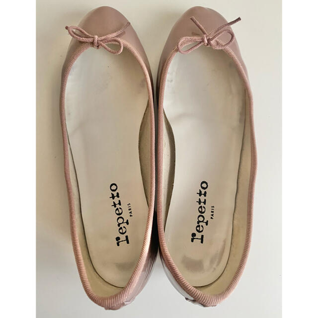 repetto(レペット)のレペット バレエシューズ 37.0 くすみピンク ローズピンク レディースの靴/シューズ(バレエシューズ)の商品写真