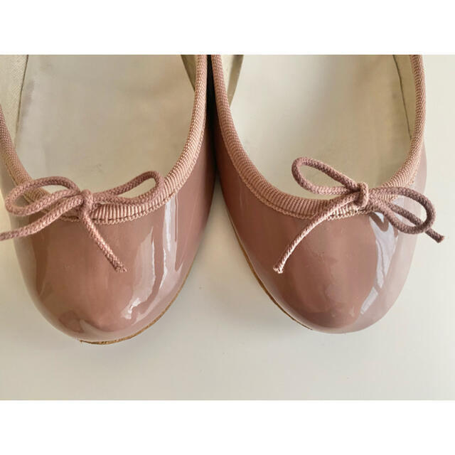 repetto(レペット)のレペット バレエシューズ 37.0 くすみピンク ローズピンク レディースの靴/シューズ(バレエシューズ)の商品写真