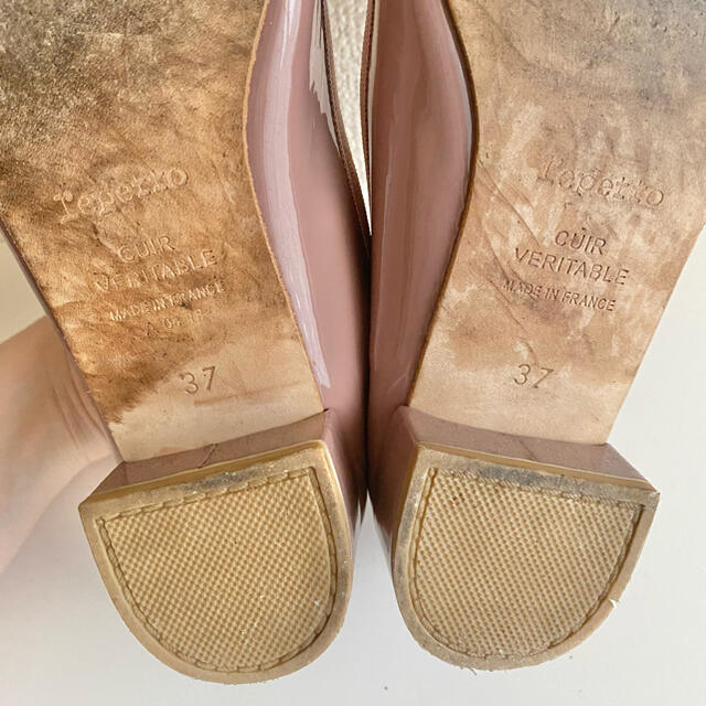 repetto(レペット)のレペット バレエシューズ 37.0 くすみピンク ローズピンク レディースの靴/シューズ(バレエシューズ)の商品写真
