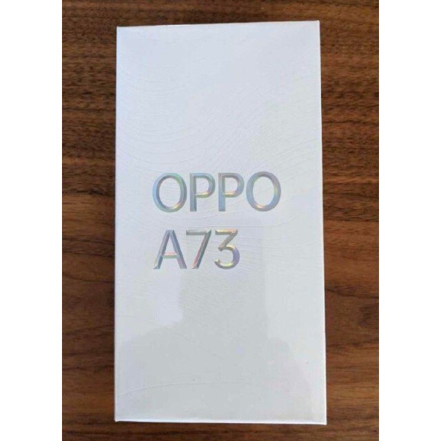 oppo  A73 ネイビー　新品　未開封品スマートフォン/携帯電話