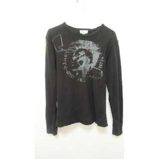 ディーゼル(DIESEL)のディーゼル　長袖Tシャツ　ブラック(Tシャツ/カットソー(七分/長袖))