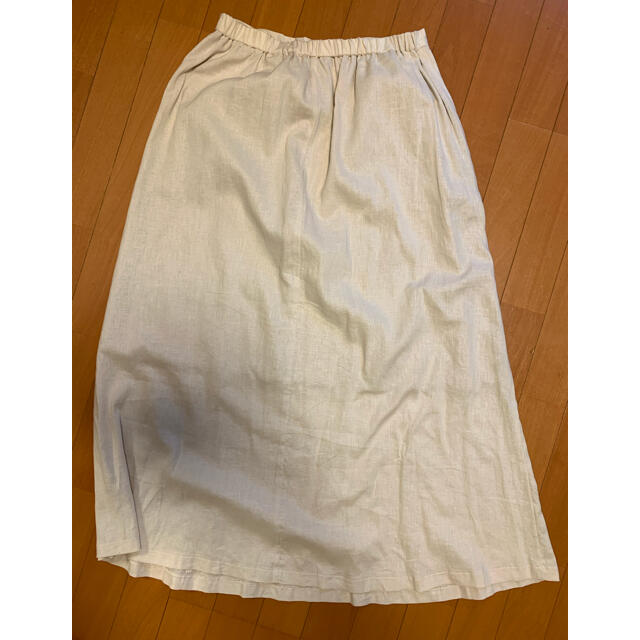 GU(ジーユー)のGUリネンスカート　XL レディースのスカート(ロングスカート)の商品写真