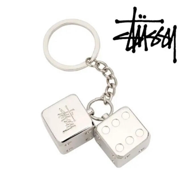 stussy 即完売　キーホルダー　キーチェーン　ダイス