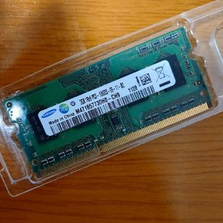 サムスン(SAMSUNG)の2GB SAMSUNG RAM 1R×8 PC3-10600S(PCパーツ)