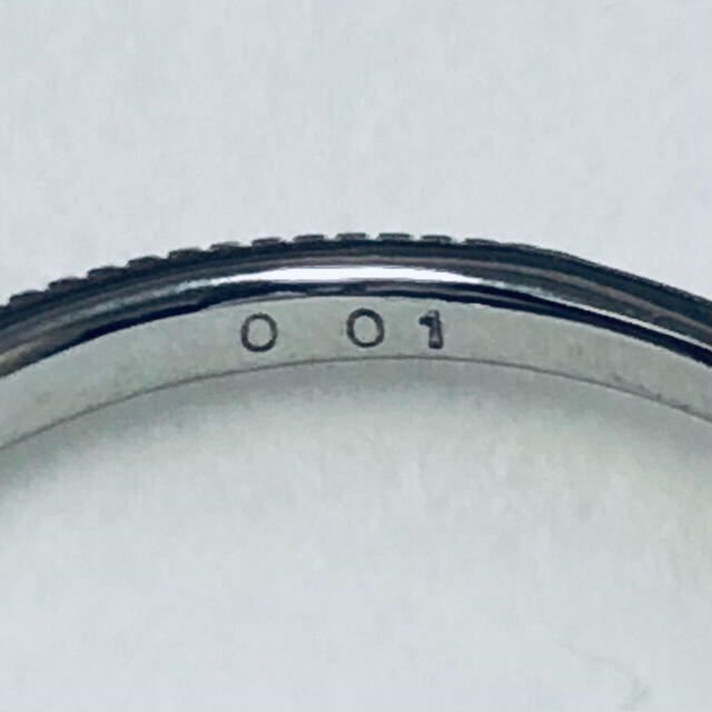 k18WG ダイヤリングと白鳥のリング　約8.5号 レディースのアクセサリー(リング(指輪))の商品写真