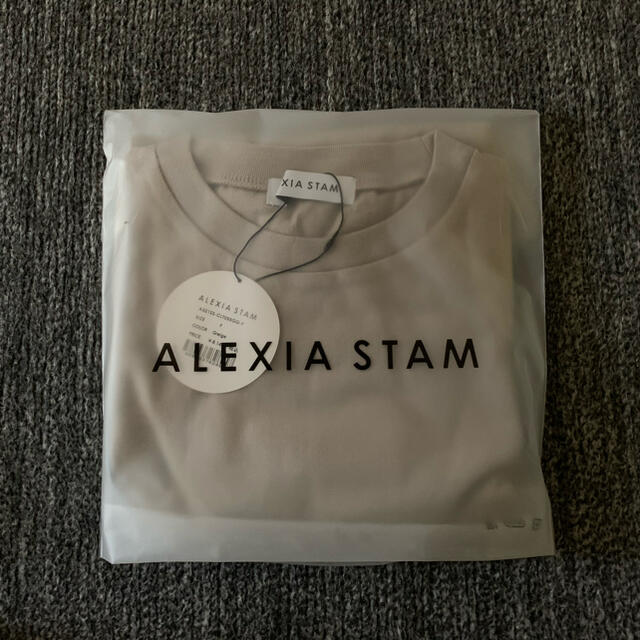 新品　ALEXIA STAM♡アリシアスタン バックロゴ  Tシャツ ロンT