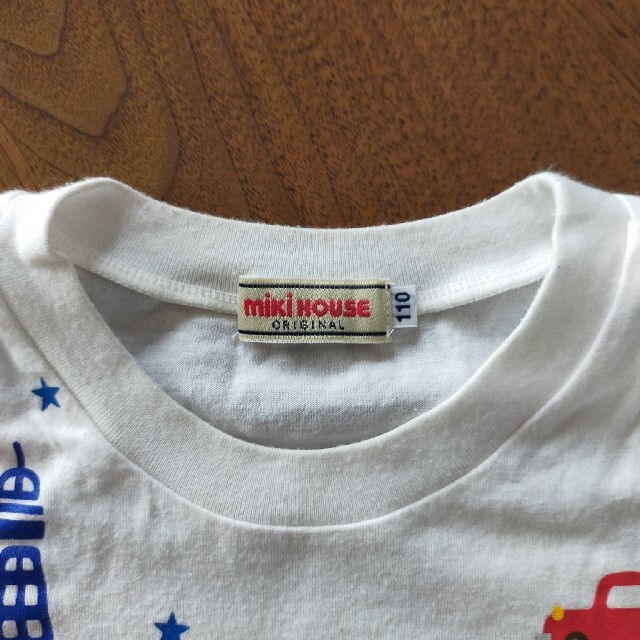 mikihouse(ミキハウス)のmikihouse　Tシャツ　男の子　１１０ キッズ/ベビー/マタニティのキッズ服男の子用(90cm~)(Tシャツ/カットソー)の商品写真