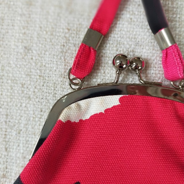 marimekko(マリメッコ)のマリメッコ　がま口ポシェット レディースのバッグ(ショルダーバッグ)の商品写真
