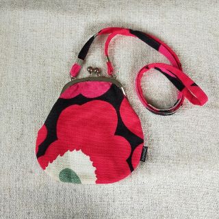 マリメッコ(marimekko)のマリメッコ　がま口ポシェット(ショルダーバッグ)