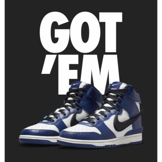 アンブッシュ(AMBUSH)のNike × AMBUSH Dunk High Deep Royal(スニーカー)