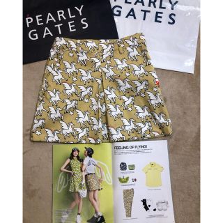 パーリーゲイツ(PEARLY GATES)のパーリーゲイツ　ペガサスプリントストレ ッチスカートサイズ0(ウエア)