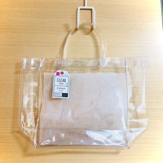 クリアバッグ　新品未使用(トートバッグ)