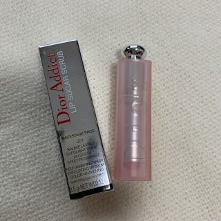 ディオール(Dior)の【新品】ディオール アディクト スクラブ＆バーム 001 ピンク(リップケア/リップクリーム)