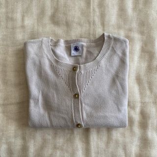 プチバトー(PETIT BATEAU)のカーディガン　5ans/108cm(カーディガン)