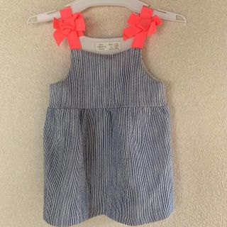 ザラキッズ(ZARA KIDS)のチュニック　ZARA baby 80cm(タンクトップ/キャミソール)