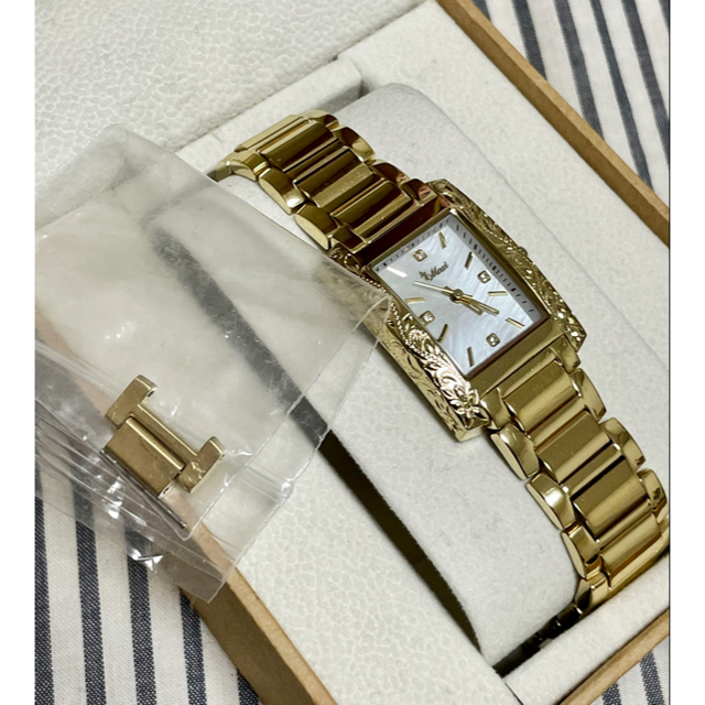 Maxi 腕時計　ゴールド　ハワイアンジュエリー レディースのファッション小物(腕時計)の商品写真