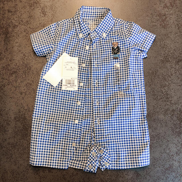 POLO RALPH LAUREN(ポロラルフローレン)のラルフローレン　ベビー キッズ/ベビー/マタニティのベビー服(~85cm)(ロンパース)の商品写真