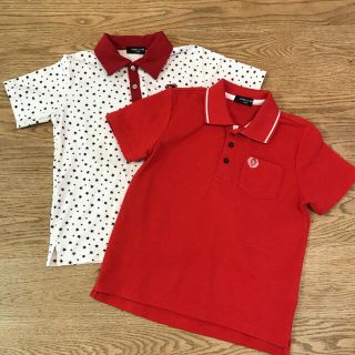 コムサイズム(COMME CA ISM)のコムサイズム　ポロシャツ2枚セット　サイズ130(Tシャツ/カットソー)