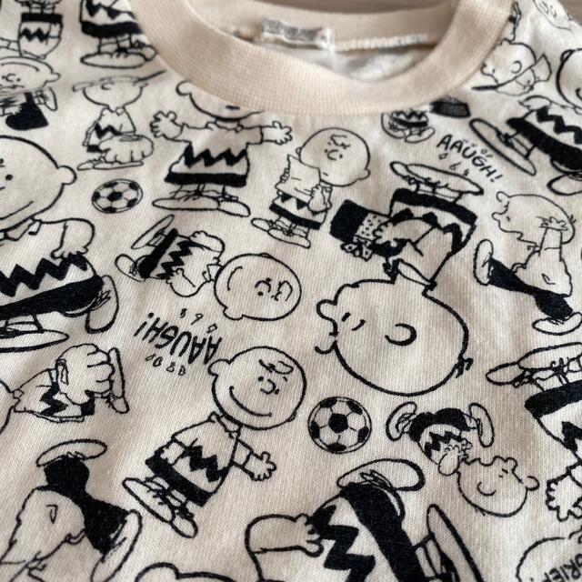 SNOOPY(スヌーピー)のSNOOPY 総柄 半袖Tシャツ セット 95cm キッズ/ベビー/マタニティのキッズ服男の子用(90cm~)(Tシャツ/カットソー)の商品写真