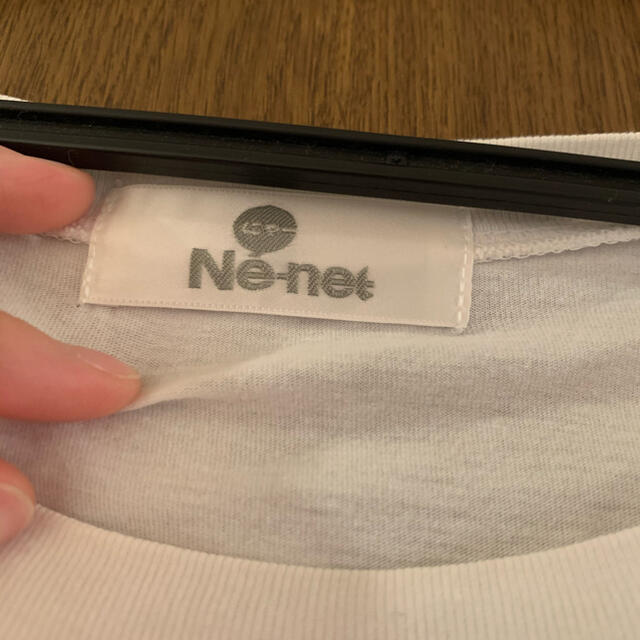 Ne-net(ネネット)のネネット　Tシャツ　あめふりにゃー メンズのトップス(Tシャツ/カットソー(半袖/袖なし))の商品写真