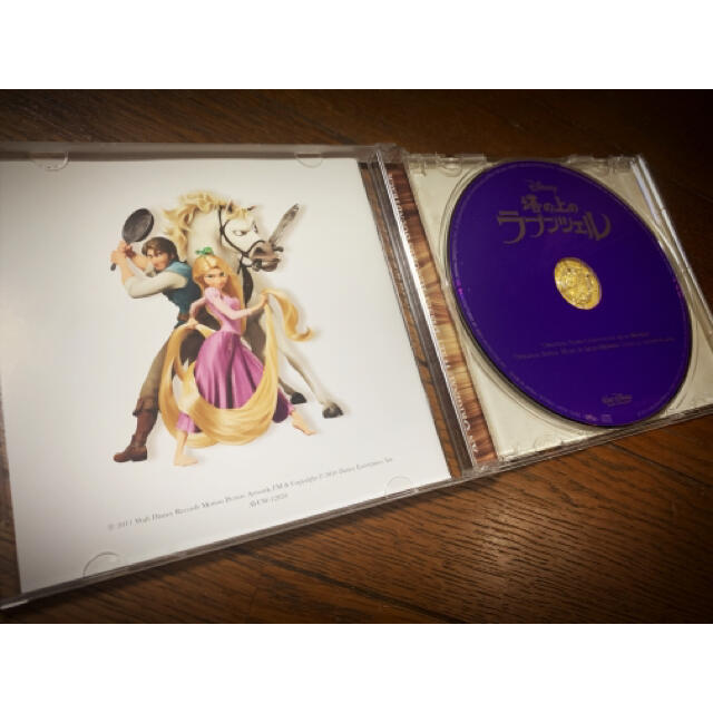 Disney(ディズニー)のディズニー　ラプンツェル　CD 英語ver. 結婚式 エンタメ/ホビーのCD(アニメ)の商品写真