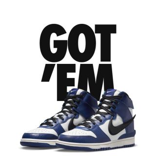 ナイキ(NIKE)のNIKE DUNK HIGH アンブッシュ　Deep Royal ナイキダンク (スニーカー)