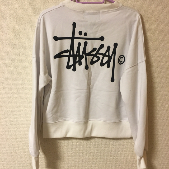 STUSSY(ステューシー)の新品★Stussy Basic Logo Wide スウェット レディースのトップス(トレーナー/スウェット)の商品写真