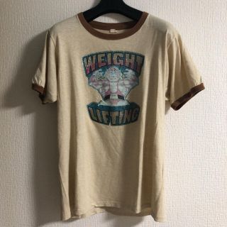 80s ビンテージ【ハレー彗星】1986年 リンガーTシャツ 小さいサイズチビT