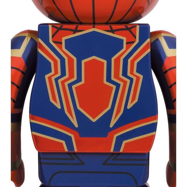 MEDICOM TOY(メディコムトイ)の1000% BE@RBRICK IRON SPIDER ベアブリック スパイダー エンタメ/ホビーのフィギュア(アメコミ)の商品写真